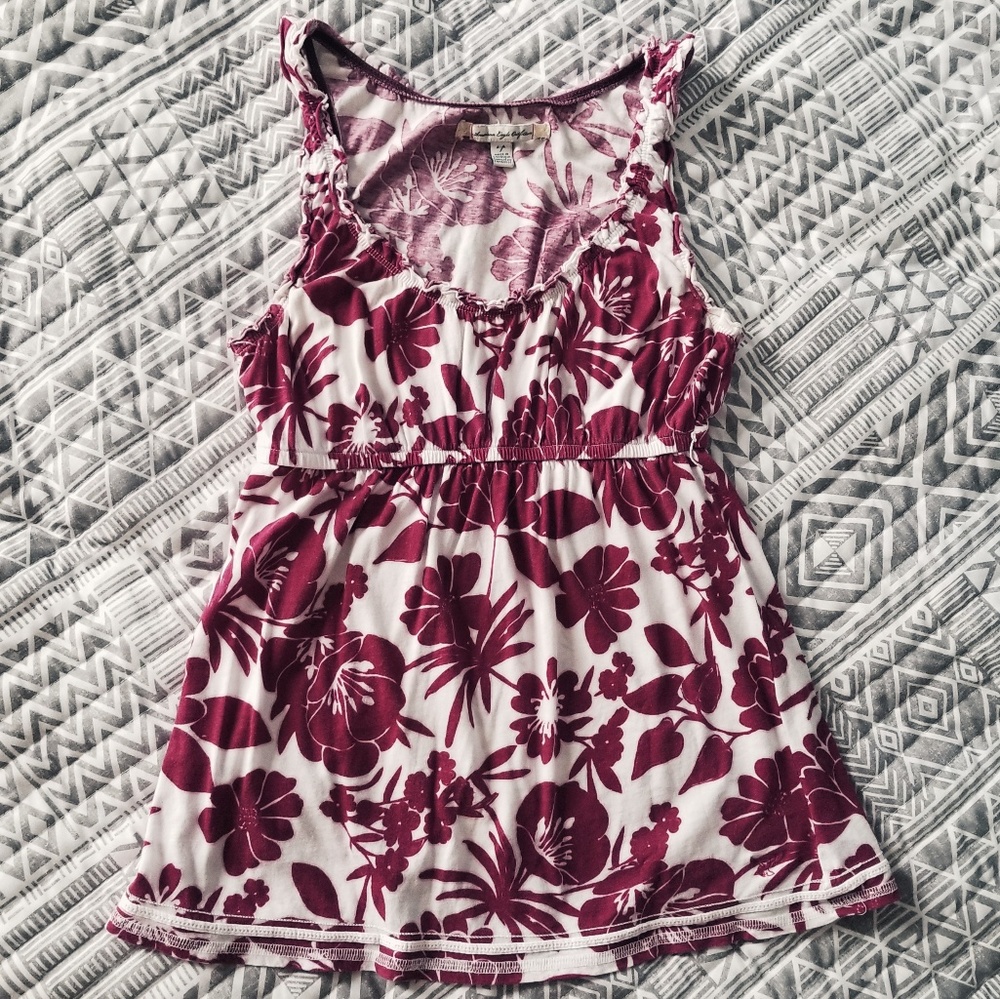Floral Empire Waist Tank